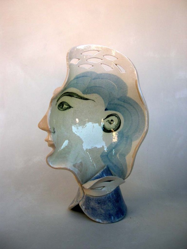 Coupe visage sculpture (face interne)
